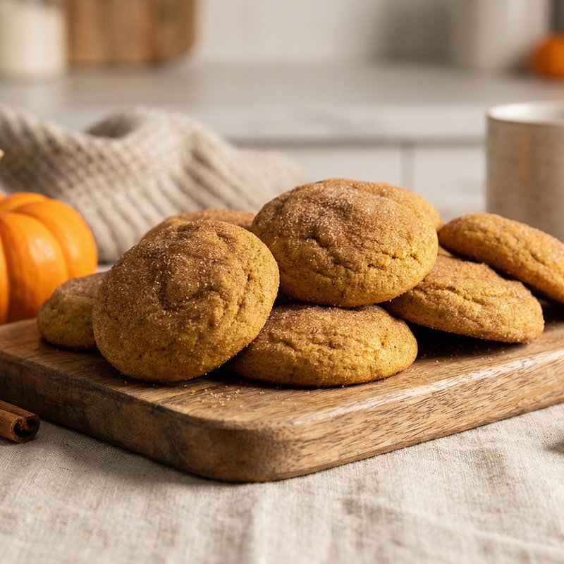 Pumpkin Spice Protein Cookies