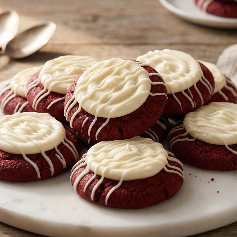 Red Velvet Protein Cookies